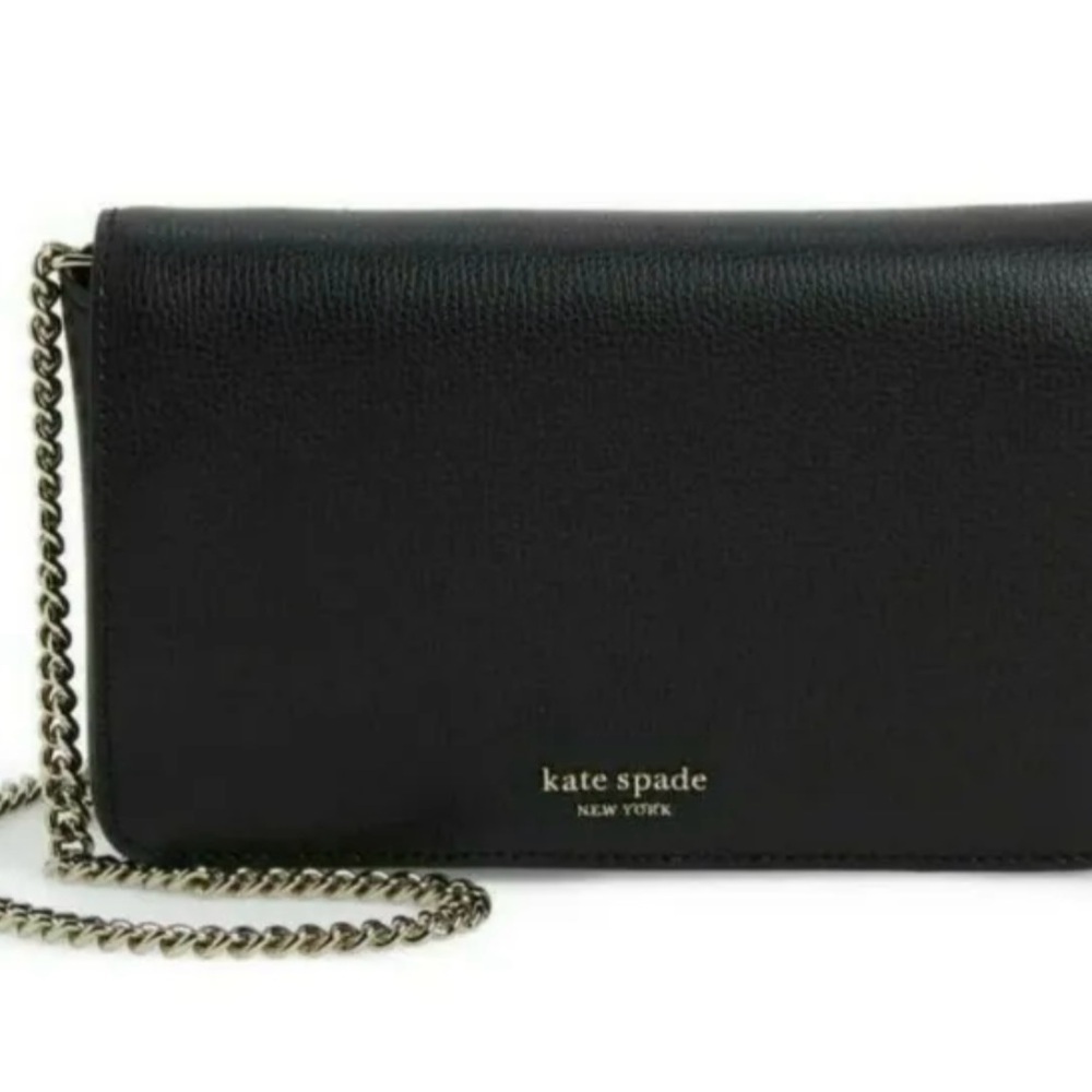 Authentic NWT Kate Spade Sylvia Chain Wallet Purse